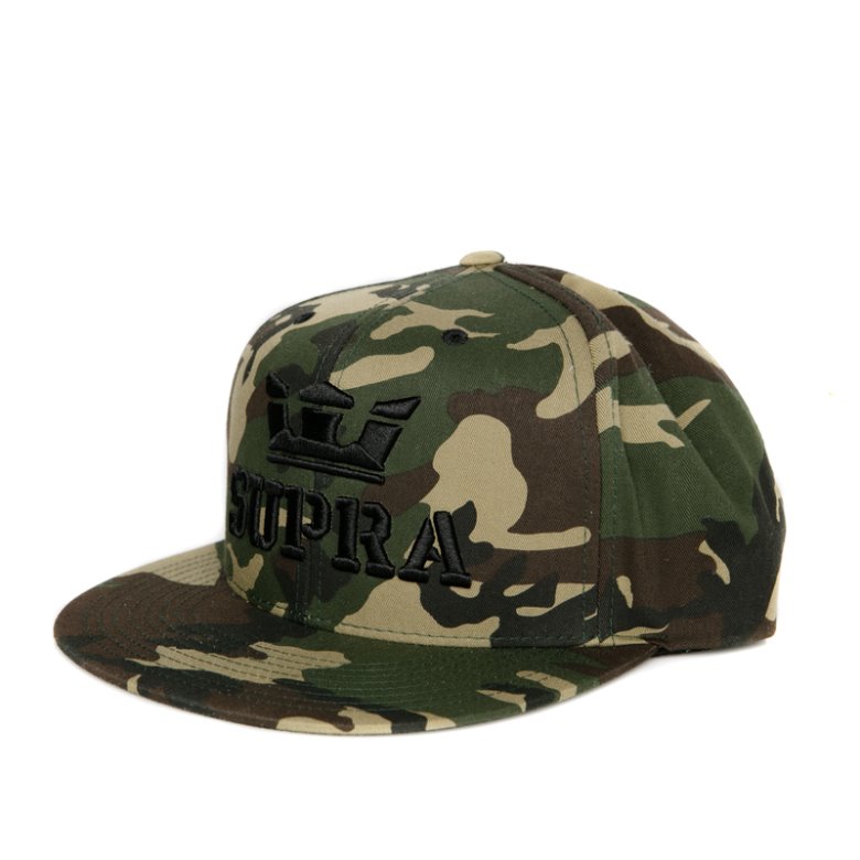 Supra Above Snap Hats Kasketter Dame Camo | VB0WE8O