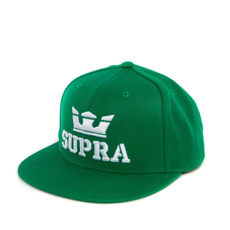 Supra Above Snap Hats Kasketter Herre Grøn | ZIPEJA2