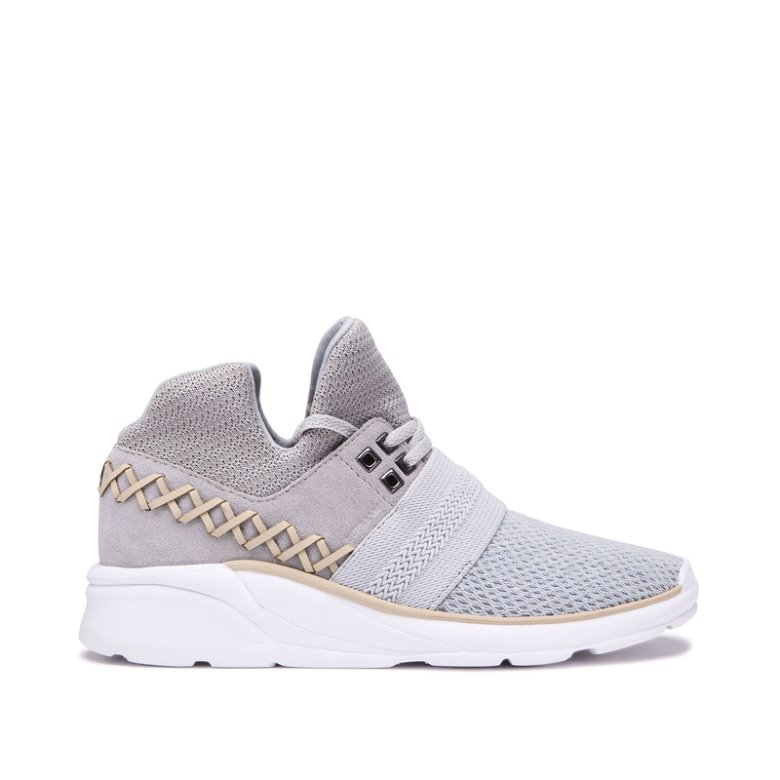 Supra Catori Sneakers Dame Lysegrå | AYQZF34