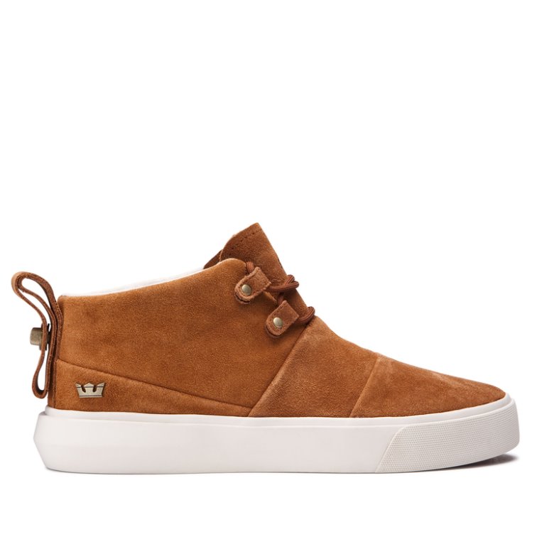 Supra Charles Sko Dame Brune | 47VIHJ2