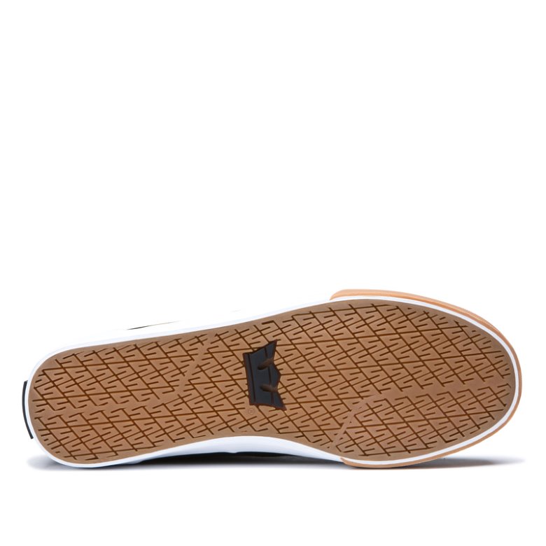 Supra Chino Skate Sko Dame Sort Brune | 11I0IV6