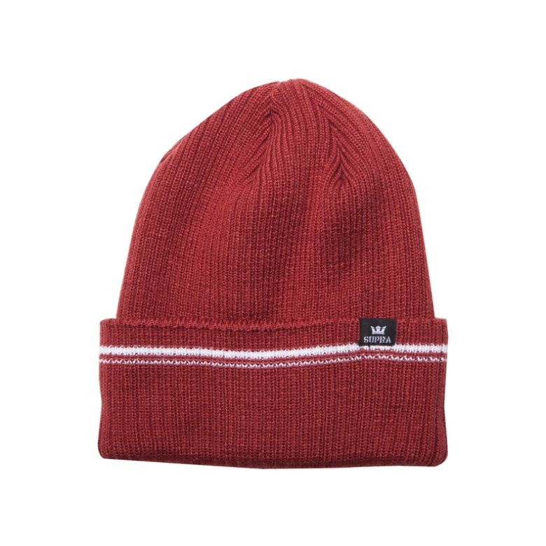 Supra Chopper Beanie Kasketter Dame Rød | 7EEWDND