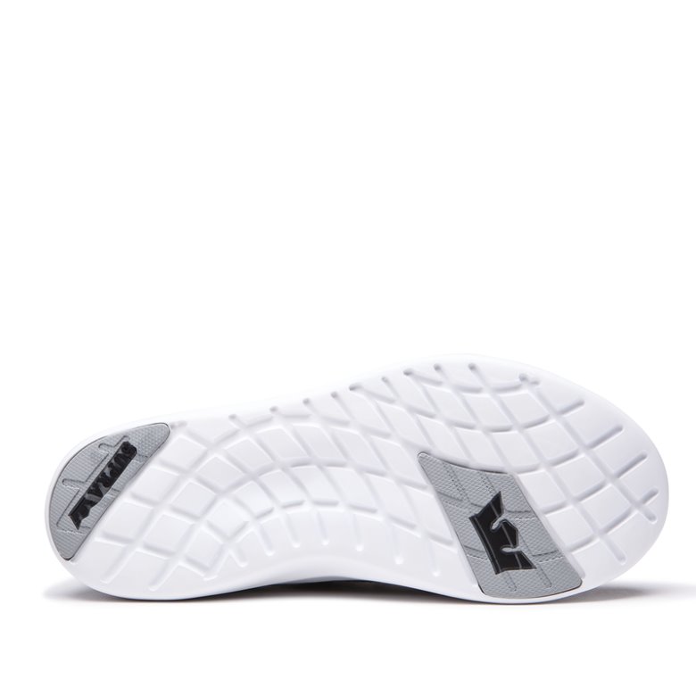 Supra Factor Sneakers Dame Sort Hvide | OJ8NMC4