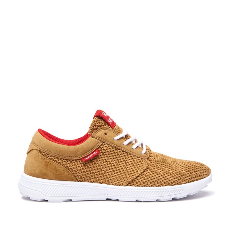 Supra Hammer Run Løbesko Dame Brune Rød Hvide | D9826N9