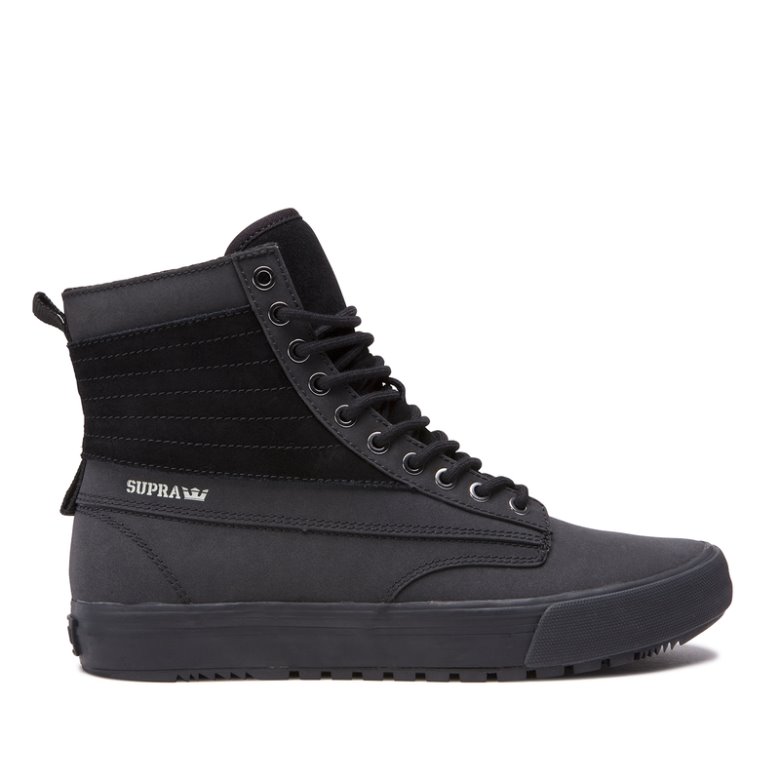 Supra Høje Graham CW Sko Dame Sort | 3AQUS5Z