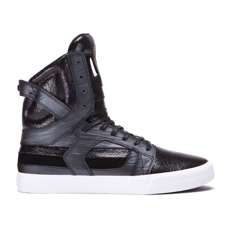 Supra Høje Skytop II Sko Dame Sort | 50SDSTJ