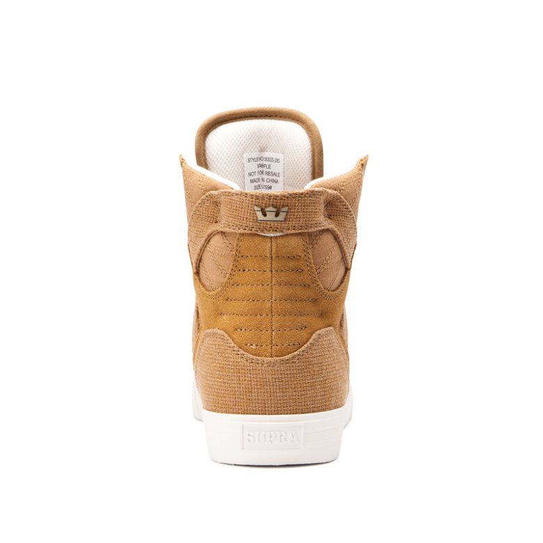 Supra Høje Skytop Sko Dame Brune | K2217JA