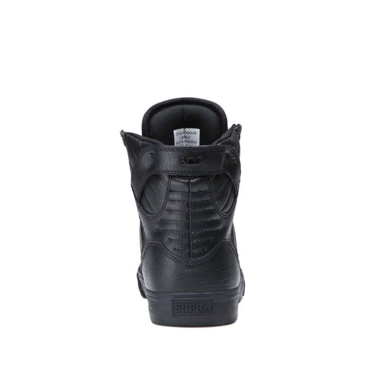 Supra Høje Skytop Sko Herre Sort | U6T3U8J