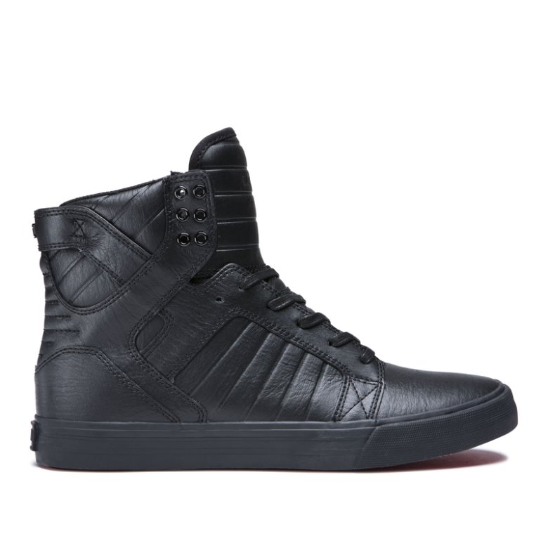 Supra Høje Skytop Sko Herre Sort | U6T3U8J