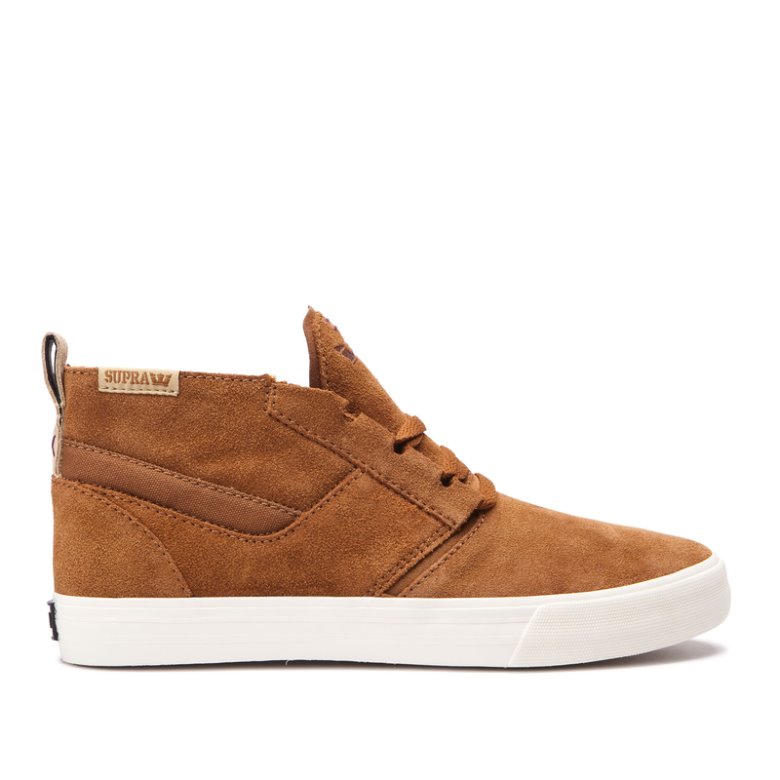 Supra Kensington Skate Sko Herre Mørkebrune | Q4CV1F7