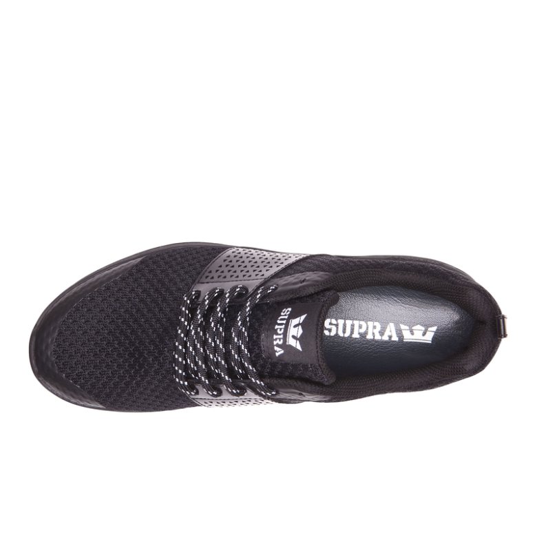 Supra Lave Scissor Sko Dame Sort | RMKJP7I