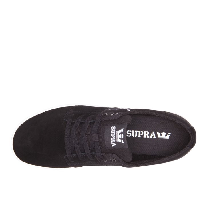 Supra Lave Stacks II Sko Herre Sort Hvide | GJVQVW7