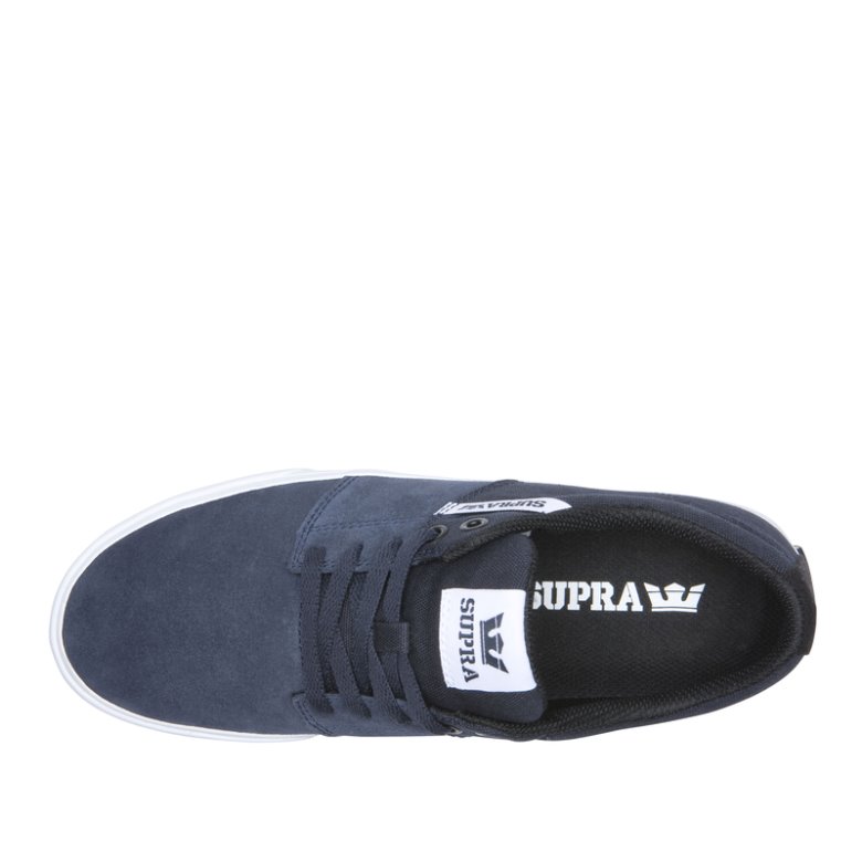 Supra Lave Stacks II Vulc Sko Dame Mørkeblå | P9609DF