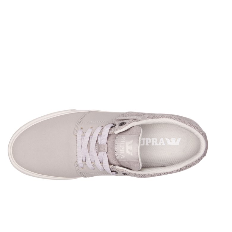 Supra Lave Stacks II Vulc Sko Herre Beige | 125OZUA