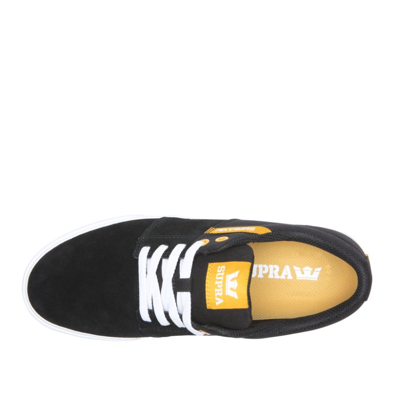 Supra Lave Stacks II Vulc Sko Herre Sort Guld | 1MS1TPX