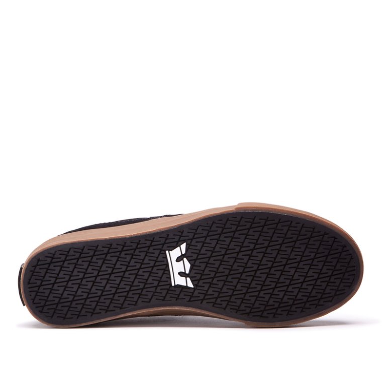 Supra Melrose Skate Sko Dame Sort Brune | CBKMVM9