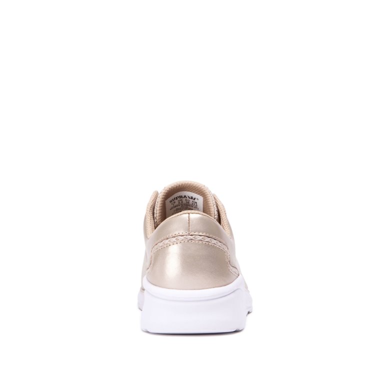 Supra Noiz Sneakers Dame Lyserød Guld Hvide | S8BVN08