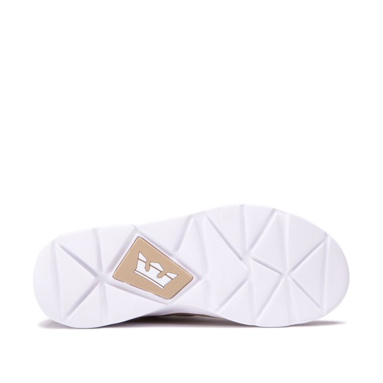 Supra Noiz Sneakers Dame Lyserød Guld Hvide | S8BVN08