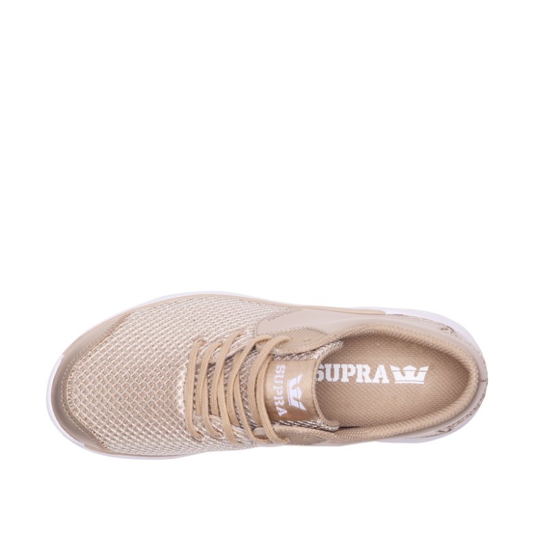 Supra Noiz Sneakers Dame Lyserød Guld Hvide | S8BVN08