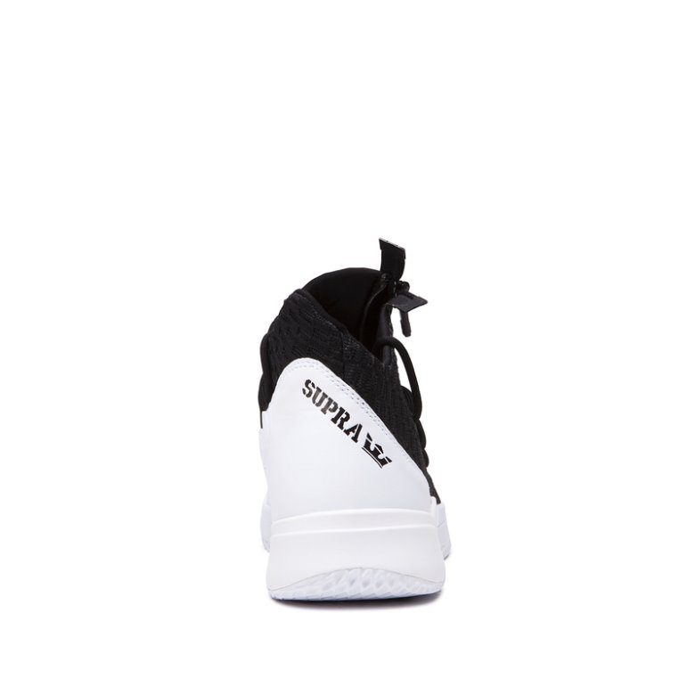 Supra Reason Sneakers Herre Hvide Sort | OWKLNRH