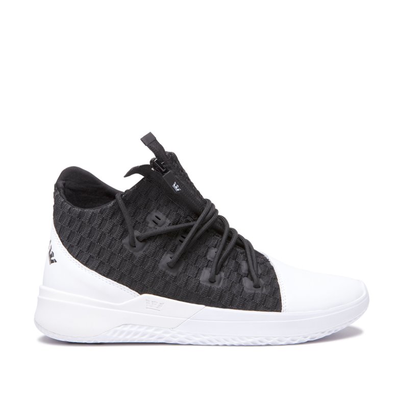 Supra Reason Sneakers Herre Hvide Sort | OWKLNRH