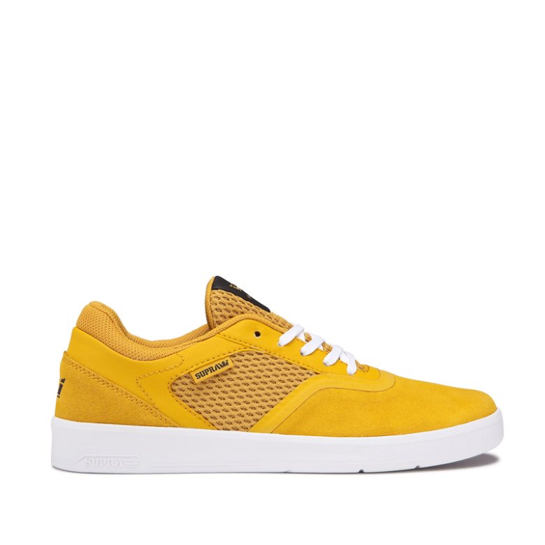 Supra Saint Skate Sko Herre Gul | 1WCWXX8