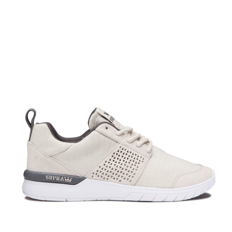 Supra Scissor Løbesko Dame Beige | 2OT0Q4M