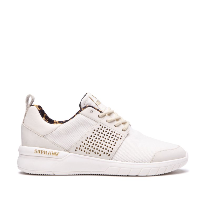 Supra Scissor Løbesko Dame Beige | YVQ5NSI