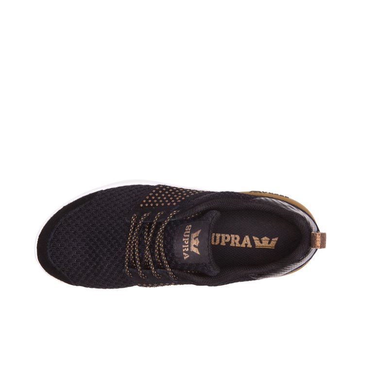 Supra Scissor Løbesko Dame Sort Brune | 8FCPCLR