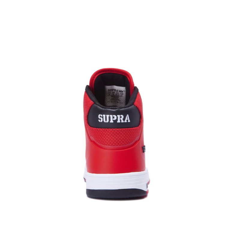 Supra Vaider 2.0 Sko Herre Rød Sort | YD2RQIC