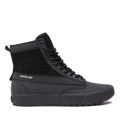 Supra Høje Graham CW Sko Herre Sort | PA56CJF