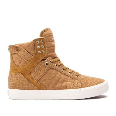 Supra Høje Skytop Sko Dame Brune | K2217JA