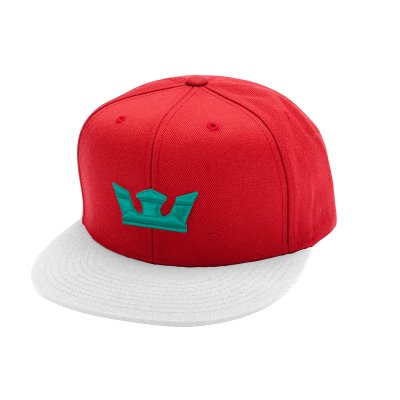 Supra Icon Snap Hats Kasketter Dame Rød Hvide | WKF47XO