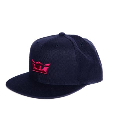 Supra Icon Snap Hats Kasketter Dame Sort Lyserød | CSICA23