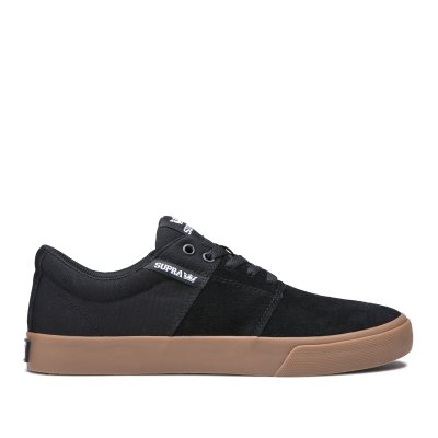 Supra Lave Stacks II Vulc Sko Dame Sort Brune | 3CSUBJB